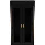 26" Unfinished 2 Door Vintage Hutch Top Set of 2 #08805
