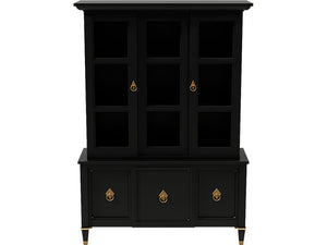 50" Unfinished 5 Door Vintage Hutch #08546