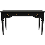 51" Unfinished 3 Drawer Vintage Console Table #08683