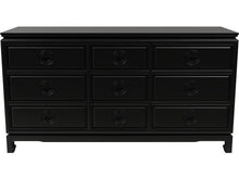 Load image into Gallery viewer, 60&quot; Unfinished 9 Drawer Vintage Dresser #08598

