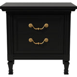 26" Unfinished 2 Drawer Dixie Vintage Single Nightstand #08804