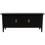 72" Unfinished 4 Door Vintage Buffet #08842