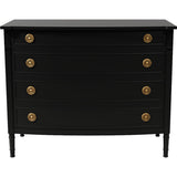 42" Unfinished 4 Drawer Vintage Dresser #08642