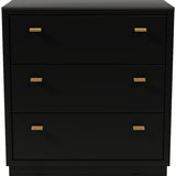 30.25" Unfinished 3 Drawer Drexel Vintage Dresser #08752