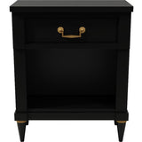19" Unfinished 1 Drawer CenTury Vintage Single Nightstand #08442