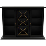 50" Unfinished 2 Door Vintage Hutch Top #08787