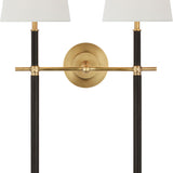 Bryant Large Wrapped Double Tail Sconce