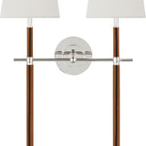 Bryant Large Wrapped Double Tail Sconce