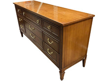 Load image into Gallery viewer, 63.5&quot; Unfinished 9 Drawer United Vintage Dresser #08527
