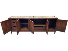 Load image into Gallery viewer, 89.5&quot; Unfinished 5 Door Vintage Buffet #08335
