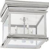 Club Small Square Flush Mount