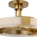 Covet Medium Ring Semi-Flush Mount