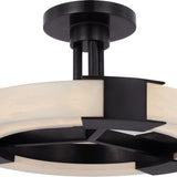 Covet Medium Ring Semi-Flush Mount