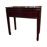 32" Unfinished 2 Drawer Vintage Table #08423
