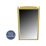 24.5" Unfinished Vintage Bamboo Style Mirror #08390