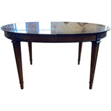 40" Unfinished Vintage Dining Table #08355
