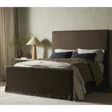 Daphne Slipcover Bed - Brussels Coffee