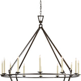 Darlana Extra Large Two-Tier Chandelier