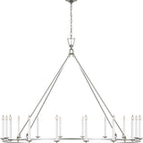 Darlana Grande Single Ring Chandelier