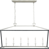 Darlana Large Rattan Wrapped Linear Lantern
