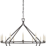 Darlana Large Two-Tiered Ring Chandelier