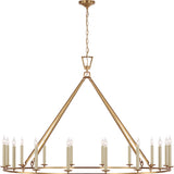 Darlana Oversized Single Ring Chandelier