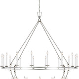 Darlana Oversized Two Tier Chandelier