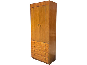 31.5" Unfinished 2 Door 4 Drawer Vintage Cabinet #08239