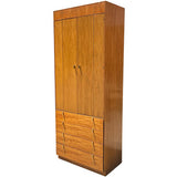 31.5" Unfinished 2 Door 4 Drawer Vintage Cabinet #08238