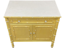Load image into Gallery viewer, 30&quot; Unfinished 1 Drawer 2 Door Thomasville Vintage Bamboo Style Buffet #08316
