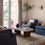 Shop credenzas and discover room and home design services in the Evanston area. MegMade designs has been featured in Architectural Digest for their refinished farmhouse living room home design style. Visit the MegMade store in the Glen Ellyn - Chicago area.