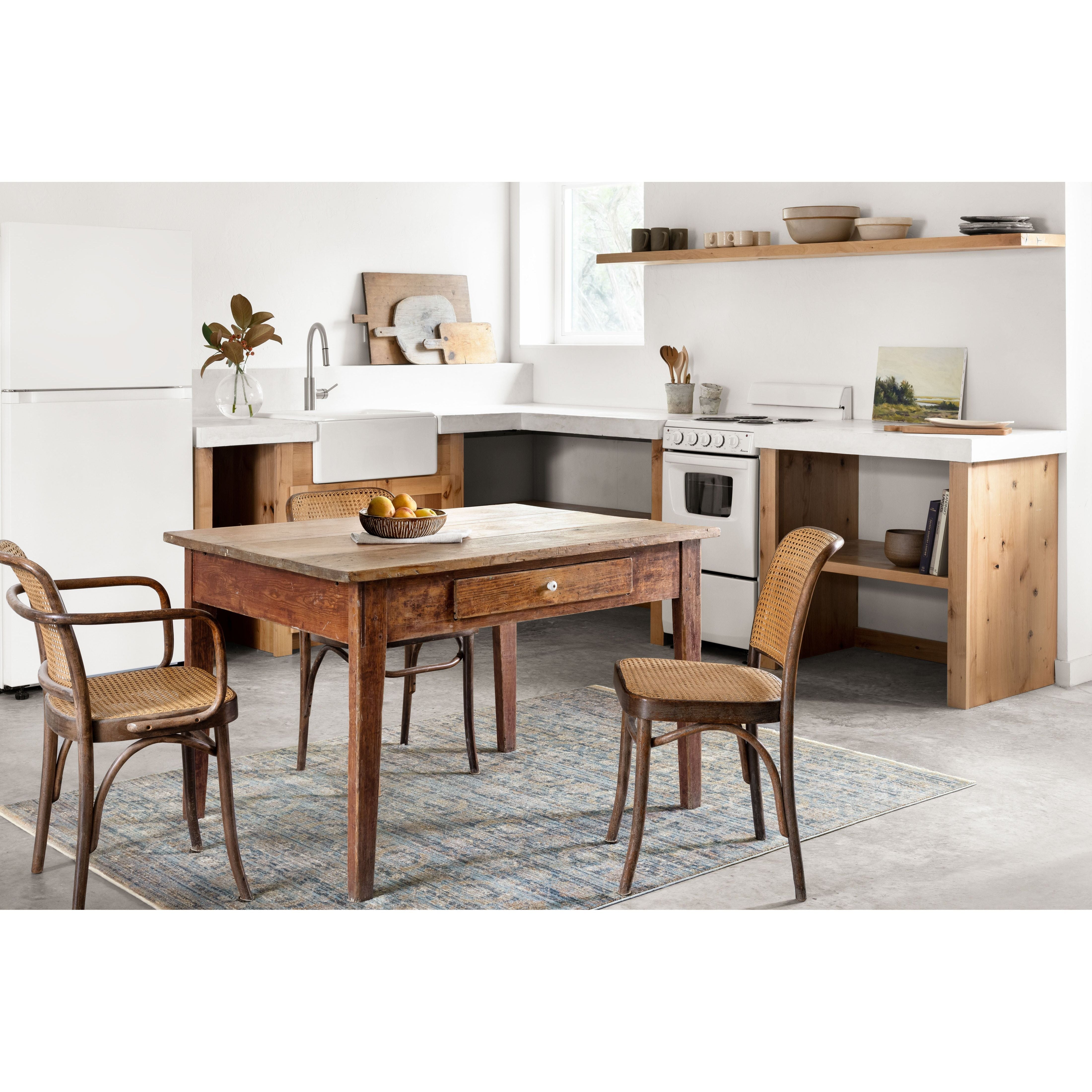 Shop chairs and discover refinishing services in the Austin area. MegMade designs has been featured in Wall Street Journal for their one-of-a-kind bungalow home design style. Visit the MegMade store in the New Buffalo - Chicago area.
