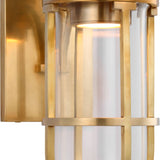 Gracie Tall Bracketed Sconce with Clear Glass