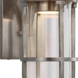 Gracie Tall Bracketed Sconce with Clear Glass