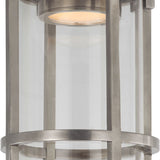 Gracie Tall Flush Mount with Clear Glass