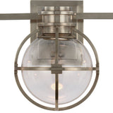 Gracie Triple Sconce with Clear Glass
