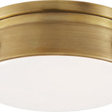Hicks 5.5" Solitaire Flush Mount