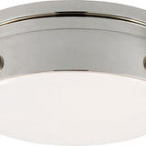Hicks 5.5" Solitaire Flush Mount