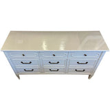 64.5" Finished Marseilles Gloss 9 Drawer Rway Vintage Dresser #08290 : At Our Munster Location
