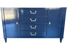 Load image into Gallery viewer, 58&quot; Finished Hamilton Gloss 2 Door 4 Drawer CenTury Vintage Buffet #07960
