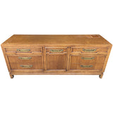 70" Unfinished 1 Door 6 Drawer Fancher Vintage Buffet #08910