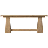 82" Driftwood Flip Top Console Table | ready to ship!