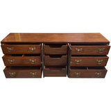 80" Unfinished 2 Door 6 Drawer Vintage Buffet #08815