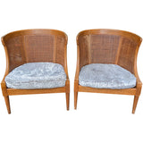 24.25" Unfinished Vintage Chair Set of 2 #08781