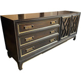 68" Unfinished 2 Door 3 Drawer Vintage Buffet #08822