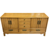 62" Unfinished 4 Door 6 Drawer Vintage Buffet #08937