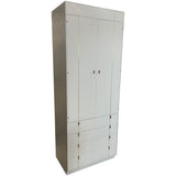 31.5" Finished Marseilles 2 Door 4 Drawer Hickory Manufacturing Co. Vintage Cabinet #08239