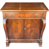 26" Unfinished 2 Door 1 Drawer Vintage Buffet #08984