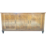 64" Unfinished 3 Door Vintage Buffet #08921
