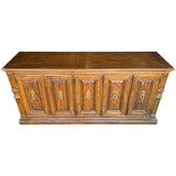 68" Unfinished 5 Door Vintage Buffet #08958